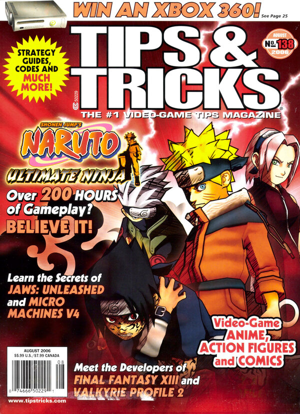 Tips & Tricks Issue 138 (August 2006) cover